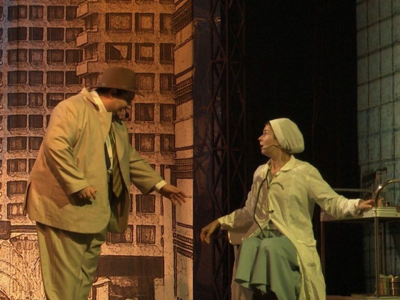 В «Театральном ковчеге» необычный спектакль поставил режиссер из Санкт-Петербурга