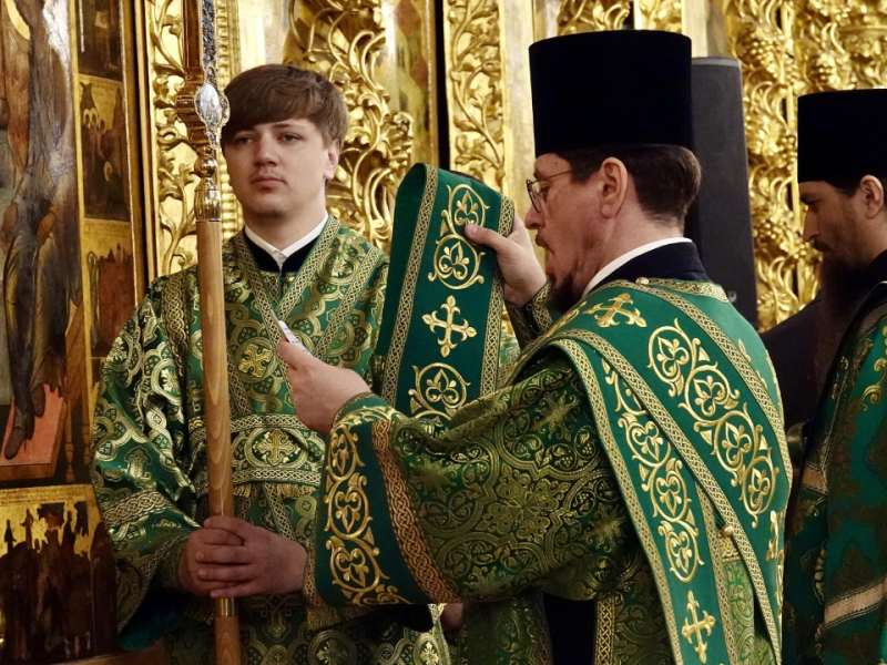 В Троице-Сергиевой лавре Патриарх Кирилл и верующие почтили память Сергия Радонежского