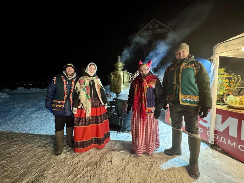В ночь на Крещение «Гремячий ключ» зарядил верующих физически и духовно