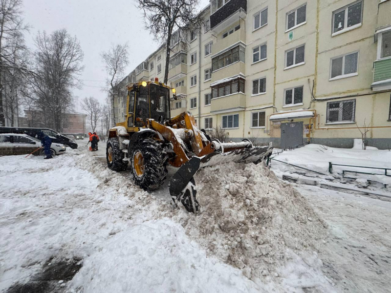 Жители Сергиева Посада вышли на субботник, чтобы вместе с коммунальщиками расчистить улицы и дворы
